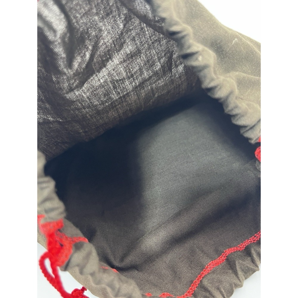 Coach Brown Dust Bag Red Drawstring Handbag Storage Protector Medium - Picture 4 of 4